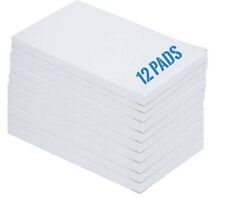 1intheoffice Memo Pads Memo Note Pads Unruled White Scratch Pads 3x5 100