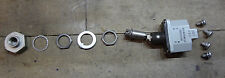 Military Aircraft Toggle Switch Cutler Hammer Locking Type Hex Head Rare