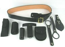 Galls Basket Weave Duty Security Belt With Accessories