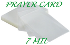 Prayer Card 10 Pk 7 Mil Laminating Pouches Laminator Sheets 2 34 X 4 12