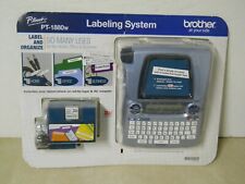 Brother Pt 1880w Labeling System P Touch Black On White Labels Amp Ac Adapter Nos