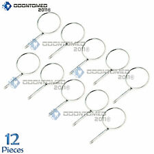 Odm 12 Pcs Dental Mouth Mirror Heads Cone Socket 5 Plain Stainless Steel