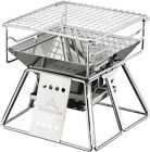 Newcamping Moon Bbq Stove Fire Pit With Storage Bagk