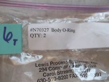 Lot Of 2 New No Box Lewis Body O Ring N70327 294 1