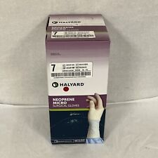 Halyard Sgl85070 Neoprene Micro Surgical Gloves Size 7 Box Of 50 Pairs
