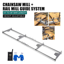 Portable Chainsaw Mill Planking For Builders And Woodworkers 9ft Mill Guide