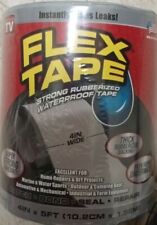 Flex Seal Rubberized Waterproof Flex Tape 4 X 5 Grey Patch Bond Seal Repair