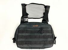 X Fire Molle Tactical Chest Pack Bag With Dual Radio Pockets And Antenna Ports