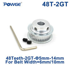 Gt22gt 48 Teeth Timing Pulley Bore 5mm 14mm For Belt Width 610mm 48teeth 48t