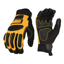 Dewalt Dpg780 Performance Mechanics Work Gloves Yellow Black Med Lg Or Xl