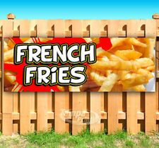 French Fries Advertising Vinyl Banner Flag Sign Carnival Food Fair