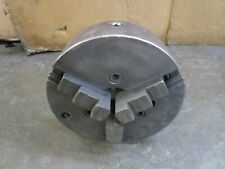 Skinner 3810 10 Od X 3 14 Thickness 3 Jaw Lathe Chuck With Threaded Back