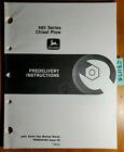 John Deere 685 Series Chisel Plow Predelivery Instructions Manual Pdin200446 H5