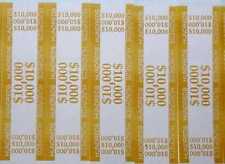 50 Mustard 100 Self Sealing Currency Bands 10000 Cash Money Straps Hundreds