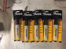 Sharpie Permanent Markers Chisel Tip Black Set Of 5