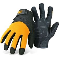 Caterpillar Cat Padded Palm Mesh Back Work Gloves 2x Large