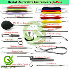 Dental Composite Amalgam Restorative Kit Dental Modelling Amp Filling Instruments