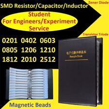Smd Resistorscapacitorsinductorzener Diodetransistor Triode Samples Book Kit