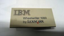 Used Certified Ibm Wheelwriter Personal 1000 Front Panel Badge Withwarranty