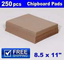 250 85 X 11 Chipboard Pads Cardboard Boxes Sheets Strengthen Envelopes Mailers