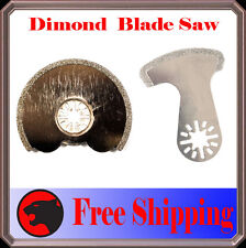 Diamond Edge Oscillating Multitool Blade Disc For Dremel Multi Max Ryobi Jobmax