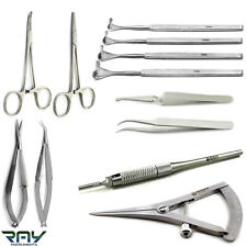 Basic Ophthalmic Eye Micro Surgery Surgical Orthodontic Instruments Set Kit