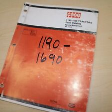 Case 1190 1690 Tractor Spare Parts Manual Book Catalog List Farm Wheel Factory