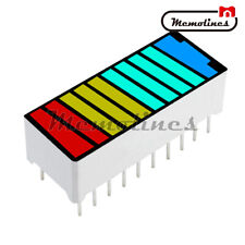 5pcs 4 Colour Color 10 Segment Led Battery Bar Graph Light Display Indicator Dip