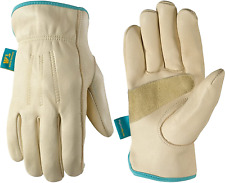 Wells Lamont Womens Water Resistant Leather Work Gloves Puncture Resistant