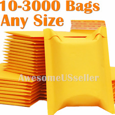 Kraft Mailer Bubble Bags Mailers Padded Envelope Paper 6x9 9x12 5x7 3x5 Shipping