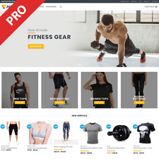 Professional Dropshipping Store Fitness Gear Turnkey Website Business