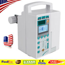 Medical Infusion Pump Iv Amp Fluid Equipment With Audible And Visual Alarm Us Ship