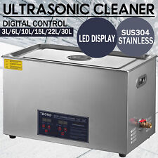 Digital Ultrasonic Cleaner 36101530l Timer Heat Ultra Sonic Jewelry Cleaning