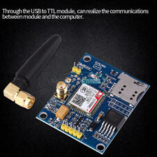Sim800c Development Board Quad Band Gsm Gprs Bluetooth Module With Antenna 5 18v