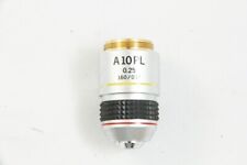 Olympus A 10x Pl 025 160017 Phase Contrast Microscope Objective Lens 2822