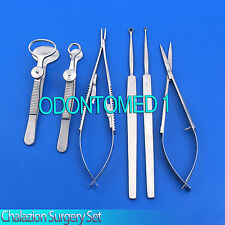 Chalazion Surgery Set Ophthalmic Surgical Instruments 7 Pieces
