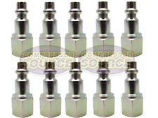 Set 10 Prevost High Quality Safety Air Coupler Plug 14 Female Npt Industrial