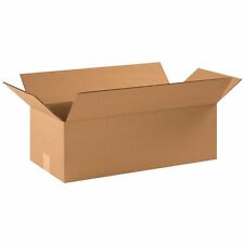 25 22 X 10 X 6 Corrugated Shipping Boxes Storage Cartons Moving Packing Box