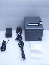 Epson Tm T200ii Pos Thermal Receipt Printer M267d With Power Supply Amp Usb Cable