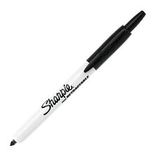 36701 Sharpie Retractable Permanent Marker Black Ink Fine Point Pack Of 2