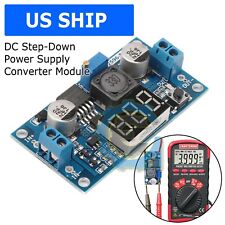 Buck Step Down Lm2596 Power Converter Module Dc 4040 To 13 37v Led Voltmeter