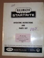 Kalamazoo Operator Manualstartrite R Bandsaw Machine
