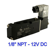 18 4 Way 2 Position Directional Control Electric Air Solenoid Valve 12v Dc