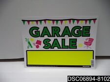 Qty 12 Pls Vib 10 X 14 Garage Sale Signs 842110 045899394960