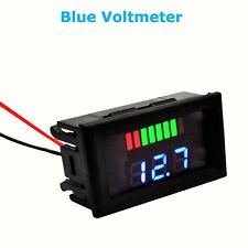 12v 60v Car Marine Motorcycle Led Digital Voltmeter Voltage Meter Battery Gauge