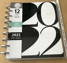 New The Happy Planner 2022 Art Deco Classic Vertical Layout 12 Month Planner