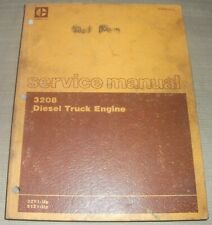 Cat Caterpillar 3208 Truck Engine Service Shop Repair Book Manual 32y 51z