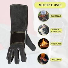 Welding Gloves Max Fireplace Protective Leather Gear For Men And Women Welders