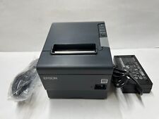 New Listingepson Tm T88v Thermal Pos Receipt Printer Usb Amp Serial M244a With Ps 180