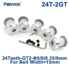 24 Teeth 2gt Timing Pulley Bore 566358mm For Width 15mm Gt2 Belt 24t 24teeth